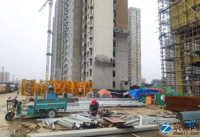 安徽界首目前最大的装配式建筑工程项目施工进展顺利